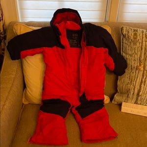 LL bean snow suit for kids